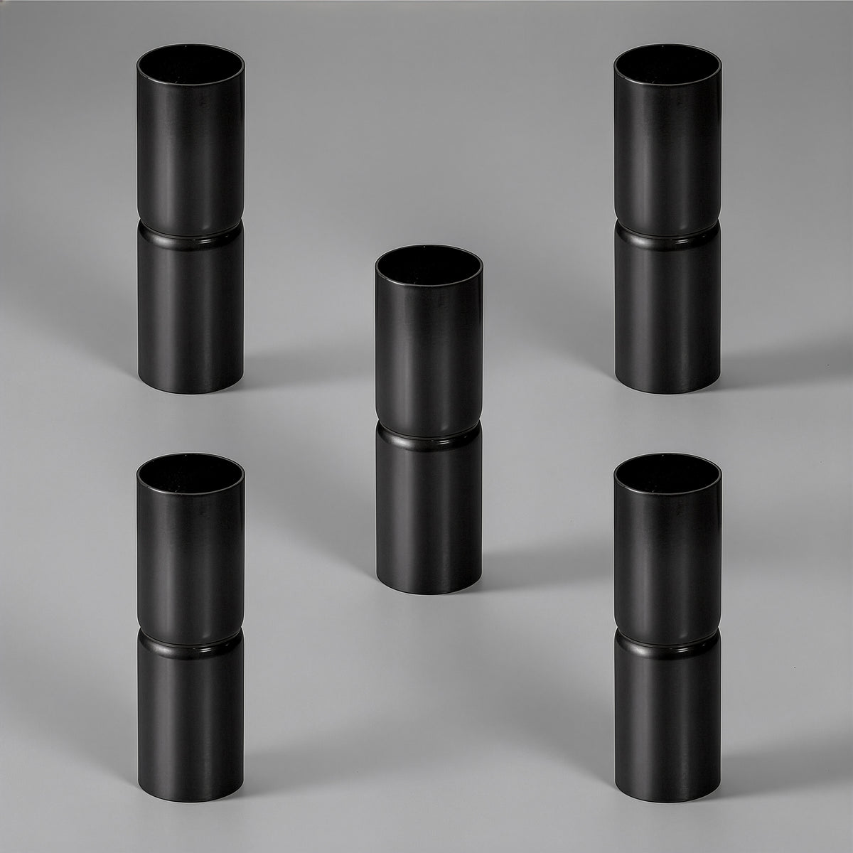 1-5/8" Black Heavy Duty Top Rail Sleeve, Chain Link Parts, Multi-options