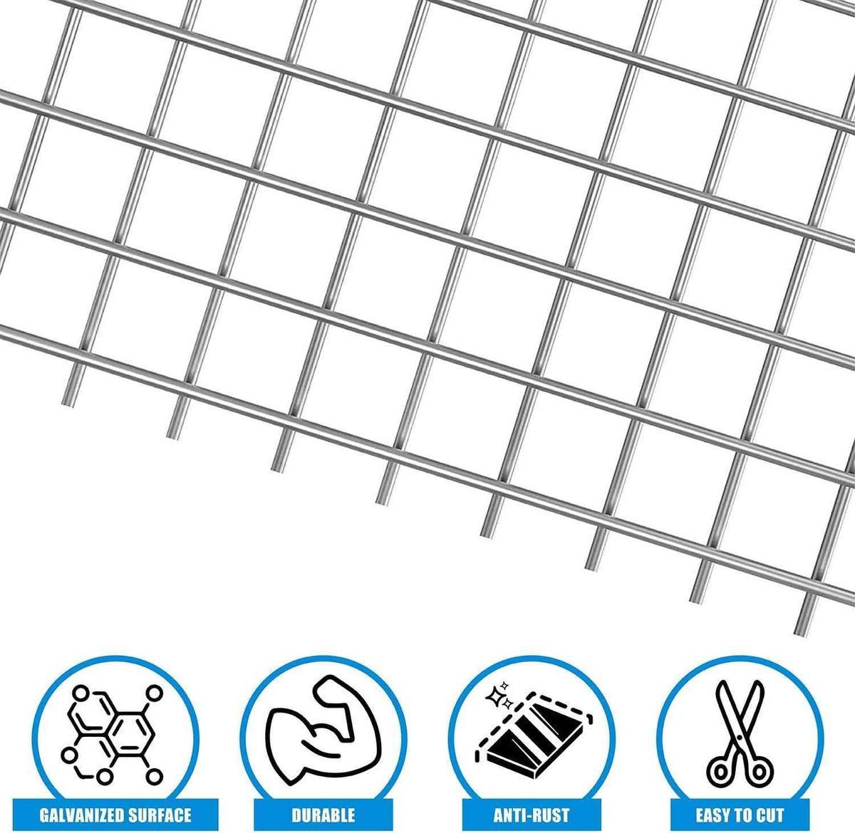 23 Gauge Galvanized Hardware Cloth with Mesh Size 1/4" x 1/4"