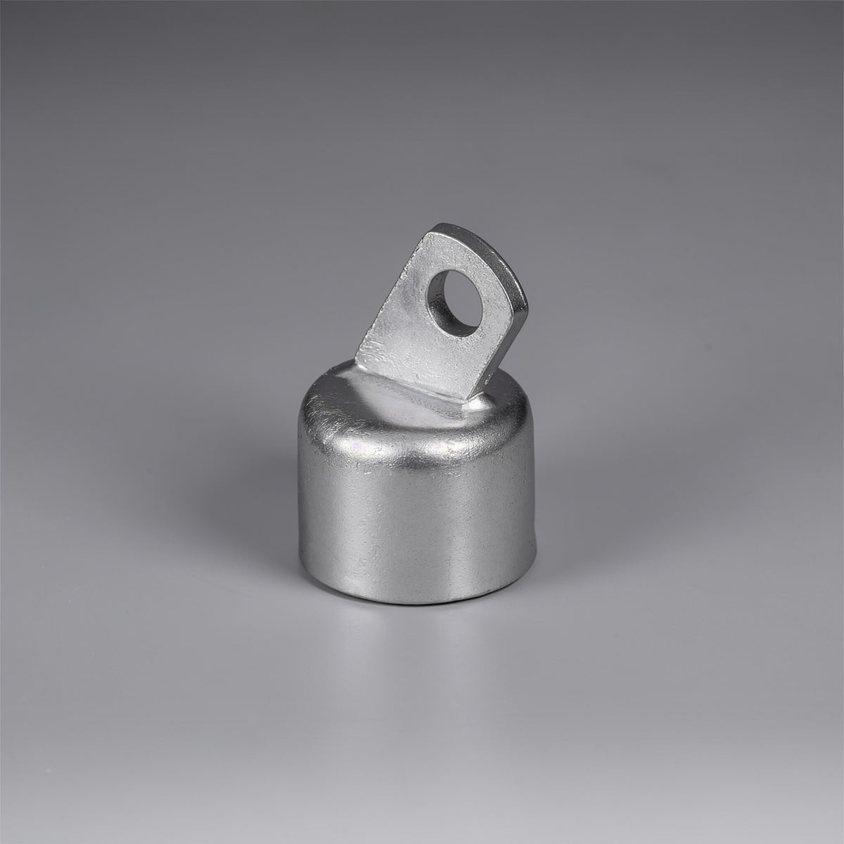 Terminal de Gradil Superior Galvanizado Prateado de 1-5/8", Tampa de Terminal de Gradil para Tubo com 1-5/8" de Diâmetro Externo, Múltiplas opções