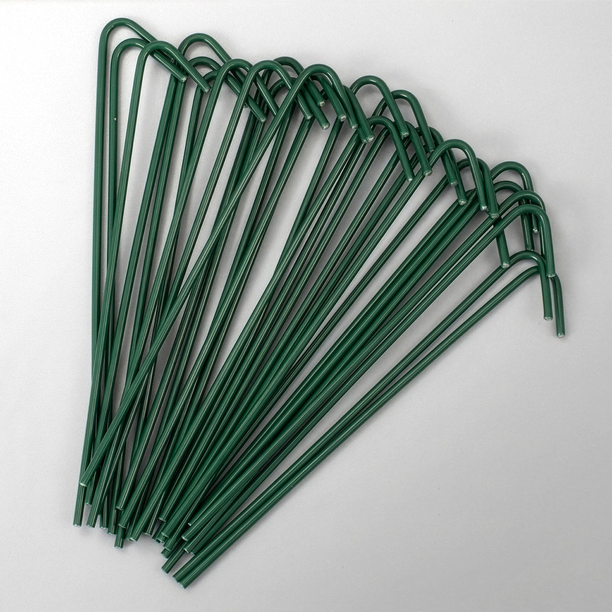 6.5 Pulgadas 150 Piezas Ataduras de Alambre de Eslabones de Cadena de Calibre 10 de Alta Resistencia, Alambres de Atado con Gancho para Cercas de Metal, Jardín, Perros, Piezas de Hardware para Cercas de Animales, Verde