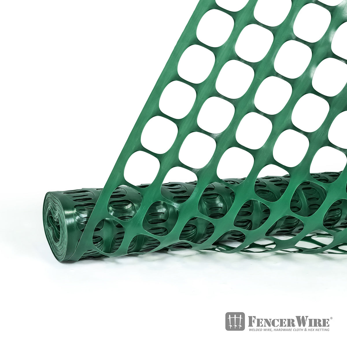 Cerca de neve de plástico verde para área externa de 1,22 m x 30,48 m com malha de abertura de 4,06 cm x 4,06 cm