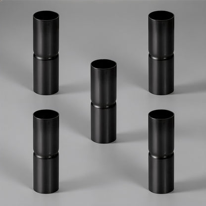 1-5/8" Black Heavy Duty Top Rail Sleeve, Chain Link Parts, Multi-options
