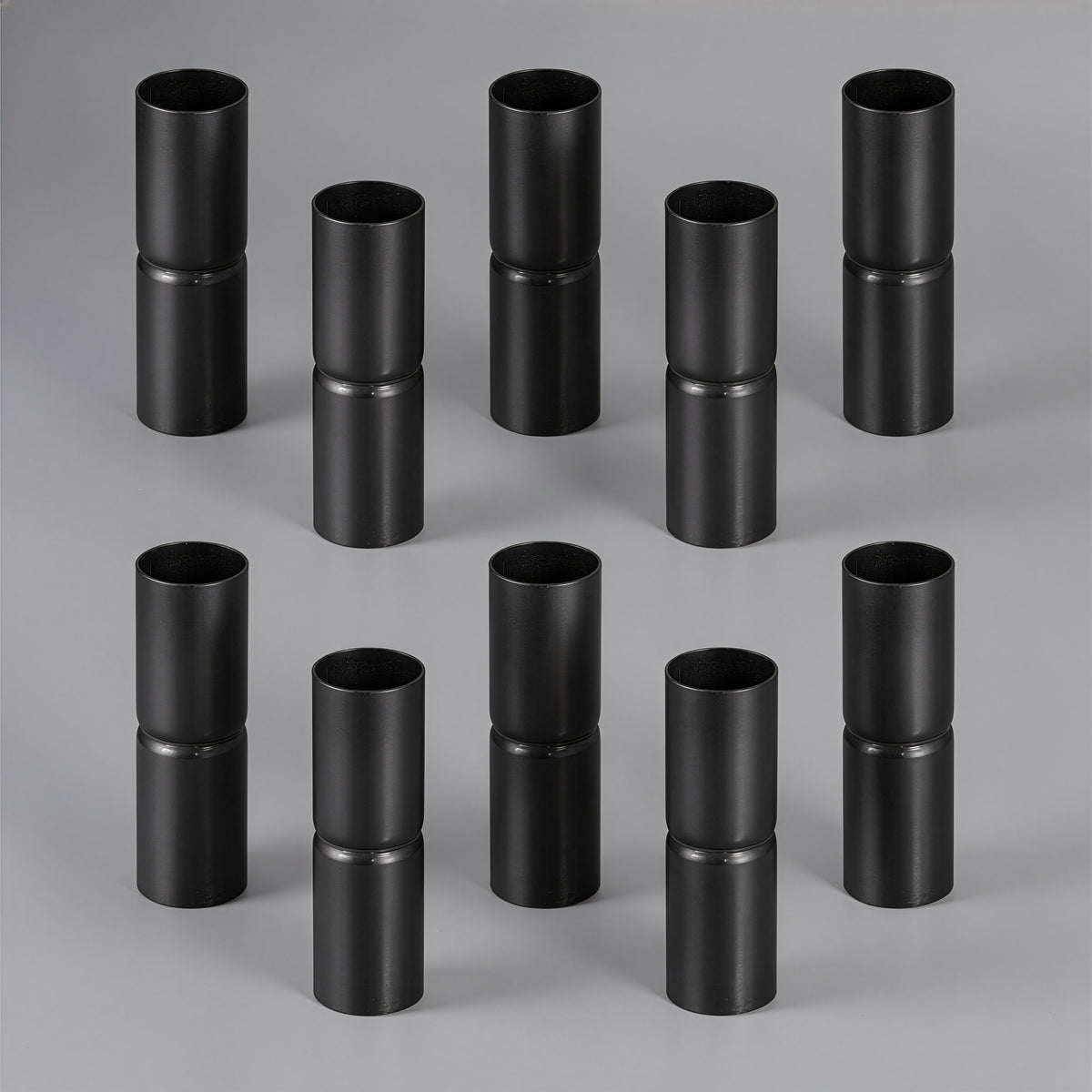 1-5/8" Black Heavy Duty Top Rail Sleeve, Chain Link Parts, Multi-options