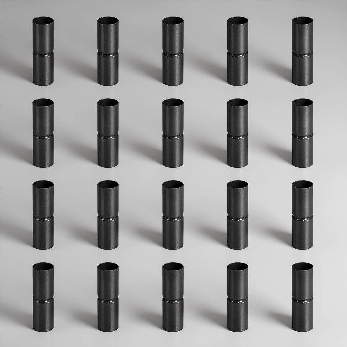 1-5/8" Black Heavy Duty Top Rail Sleeve, Chain Link Parts, Multi-options