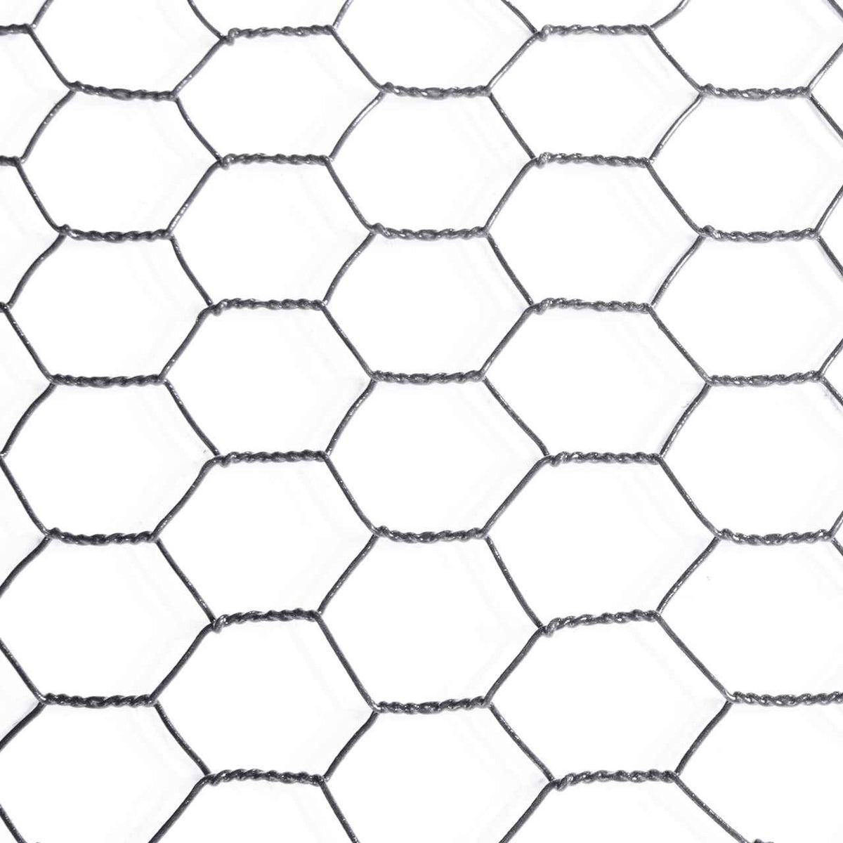 16 Gauge Black Vinyl Coated Hex / Poultry Netting Mesh 1.5" (3 ft. x 150 ft.)