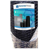 16 Gauge Black Vinyl Coated Hex / Poultry Netting Mesh 1.5" (3 ft. x 150 ft.)