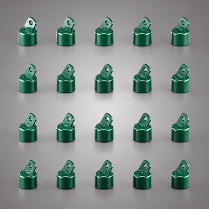 1-5/8" Green Top Rail End, Rail End Cap for 1-5/8" Outside Diameter Pipe, Multi-options