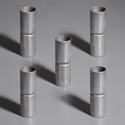 1-5/8" Silver Heavy Duty Top Rail Sleeve, Chain Link Parts, Multi-options
