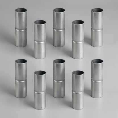 1-5/8" Silver Heavy Duty Top Rail Sleeve, Chain Link Parts, Multi-options