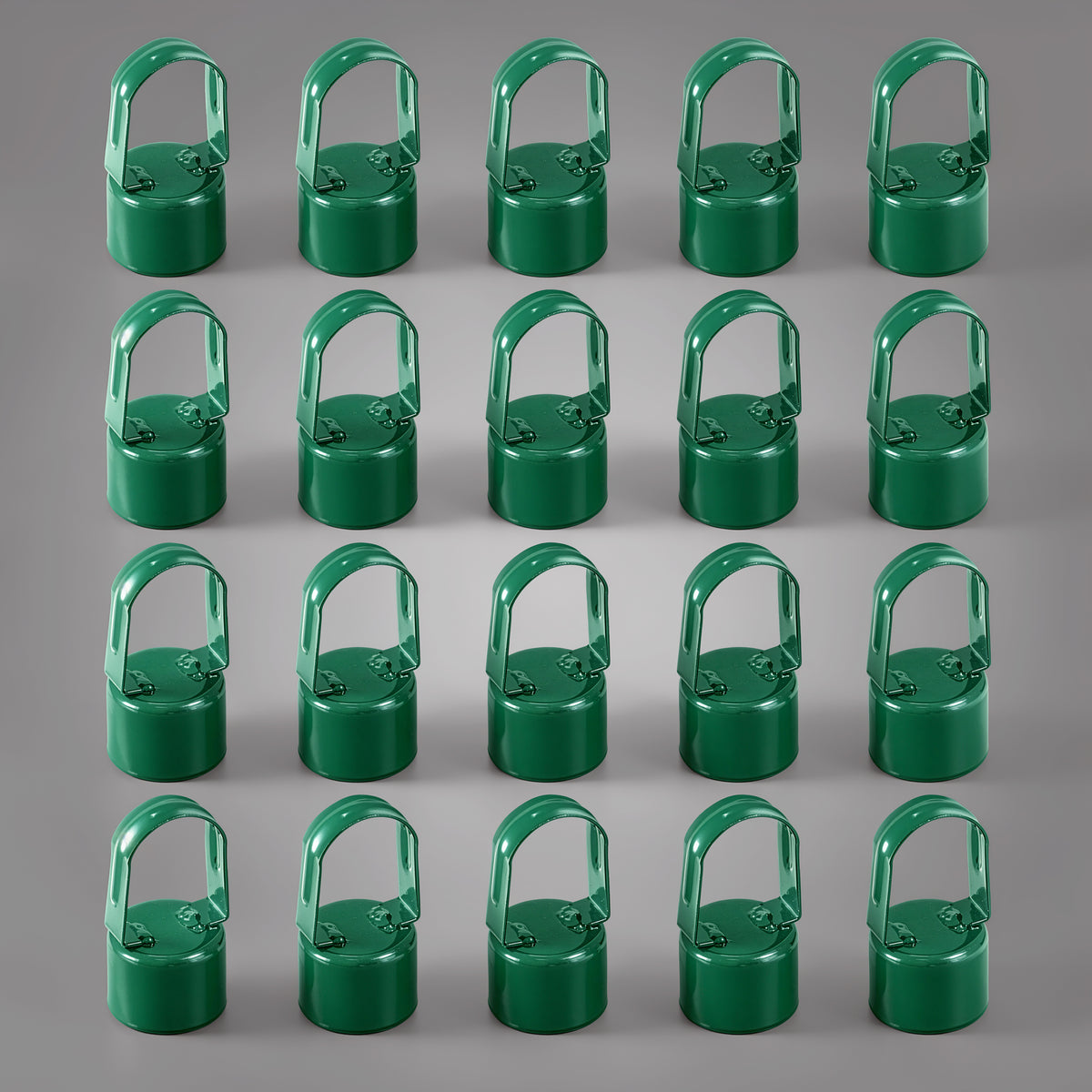 Green Galvanized Chain Link Fence Eye Top Rail Cap, Use for 1-7/8" Outside Diameter Post and 1-5/8" Top Rail, Multi-options