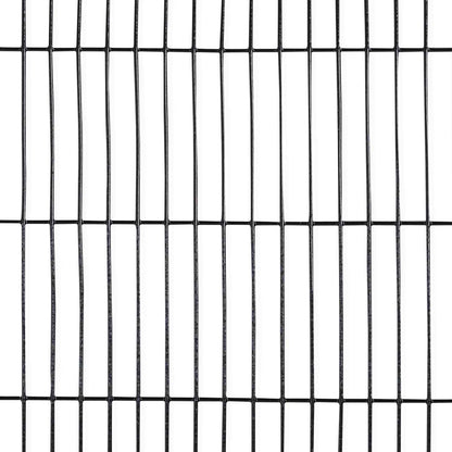 16 Gauge Black Vinyl Coated Welded Wire Mesh Size 0.5 inch by 3 inch (4 ft. x 50 ft.)