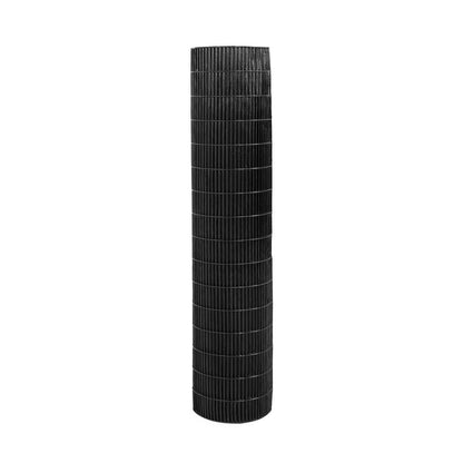 16 Gauge Black Vinyl Coated Welded Wire Mesh Size 0.5 inch by 3 inch (4 ft. x 50 ft.)