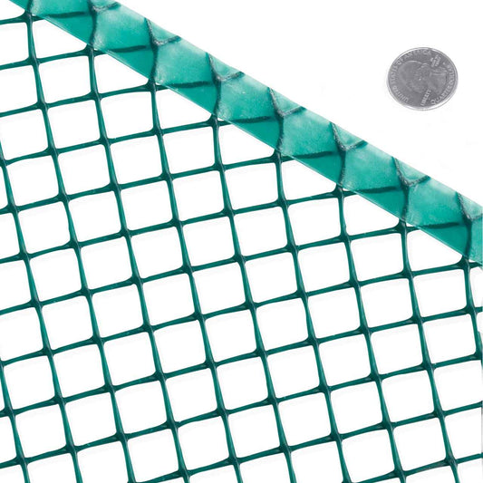 Green Diamond Plastic Poultry Netting 2 ft. x 25 ft. & 3/4" Diamond Mesh