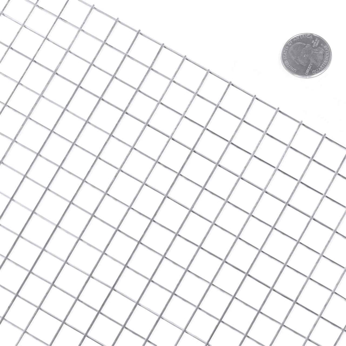 Fencer Wire 16 Gauge Stainless Steel Welded Wire with Mesh Size 0.5" x 0.5"