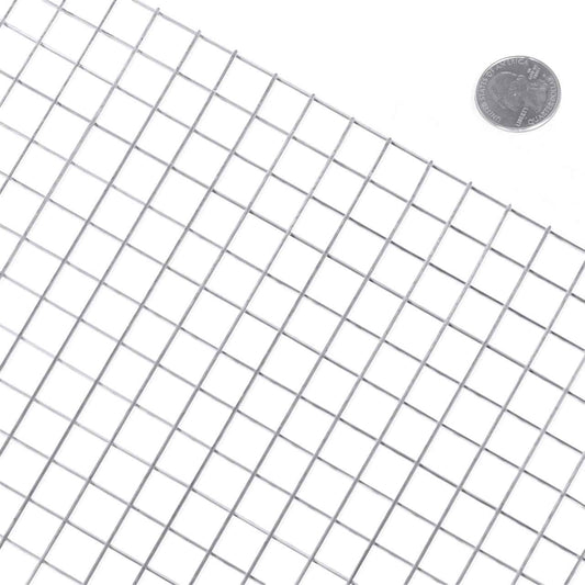 Fencer Wire 16 Gauge Stainless Steel Welded Wire with Mesh Size 0.5" x 0.5"