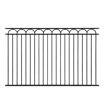 5FT Height X 8FT Width Heavy Duty Arc Fence Barrier Panel, Multiple Options