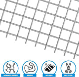 23 Gauge Galvanized Hardware Cloth with Mesh Size 1/4" x 1/4"