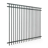 6FT Height X 8FT Width Heavy Duty Flat Top Fence Barrier Panel, Multiple Options