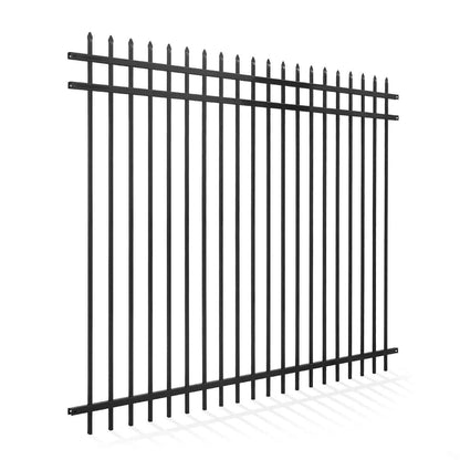 6FT Height X 8FT Width Heavy Duty Pinnacle Fence Barrier Panel, Multiple Options