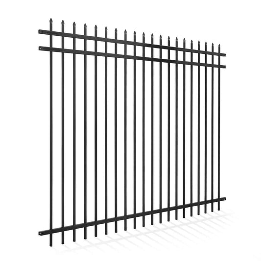 6FT Height X 8FT Width Heavy Duty Pinnacle Fence Barrier Panel, Multiple Options