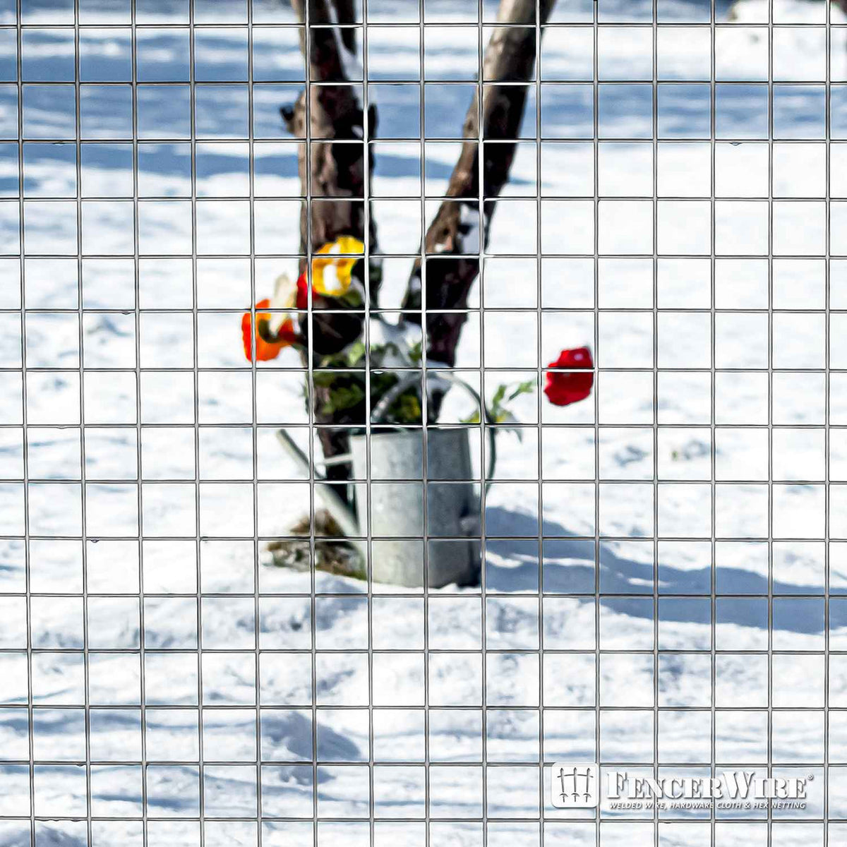 10 Gauge Galvanized Welded Wire Fence, 2 inch by 2 inch Opening Mesh, Multi-options