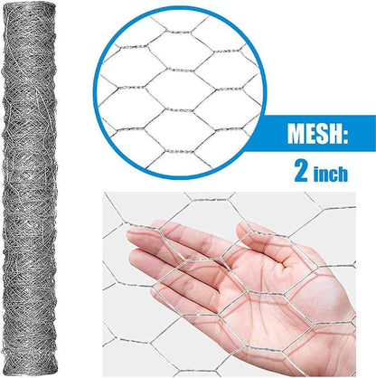 20 Gauge Galvanized Poultry Netting Mesh Size 2"