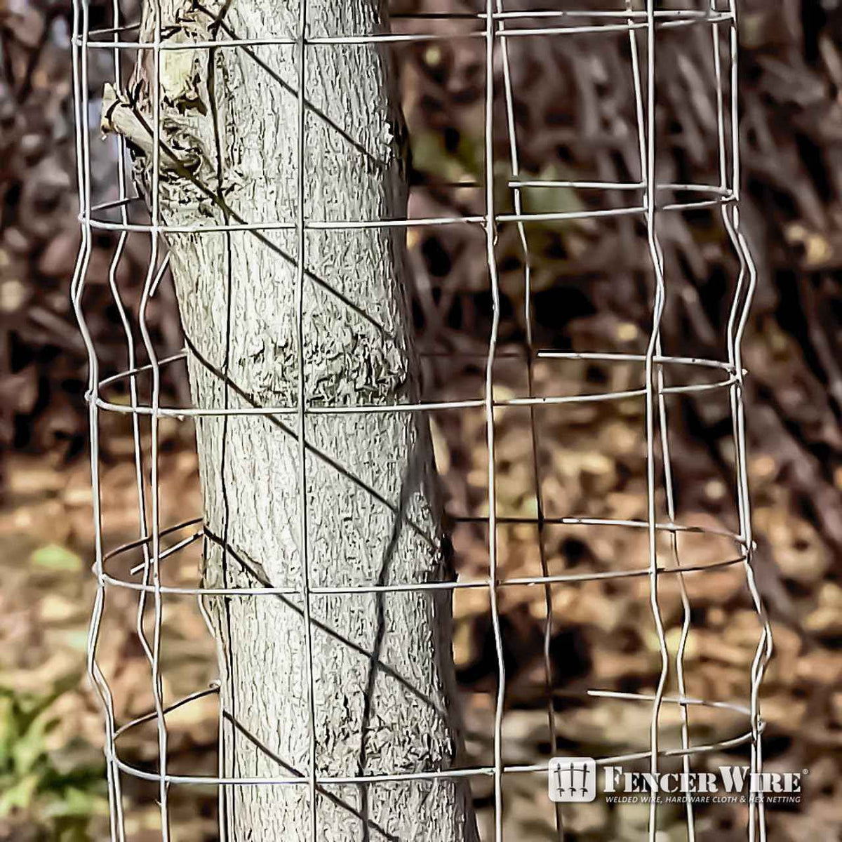 Fencer Wire 16 Gauge Galvanized Welded Wire Mesh Size 4 inch by 4 inch, Multiple Size Options