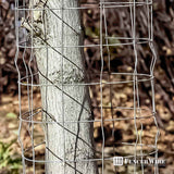 Fencer Wire 16 Gauge Galvanized Welded Wire Mesh Size 4 inch by 4 inch, Multiple Size Options