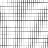 16 Gauge Black Vinyl Coated Welded Wire Mesh Size 0.5 inch by 1 inch