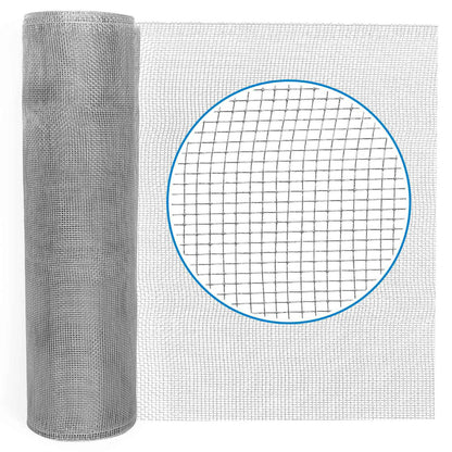27 Gauge Hardware Cloth, 1/8 inch Mesh Galvanized Steel Wire Rolled Woven, Keeping Out of Bees, Wasps and Mid to Large-Sized Insects