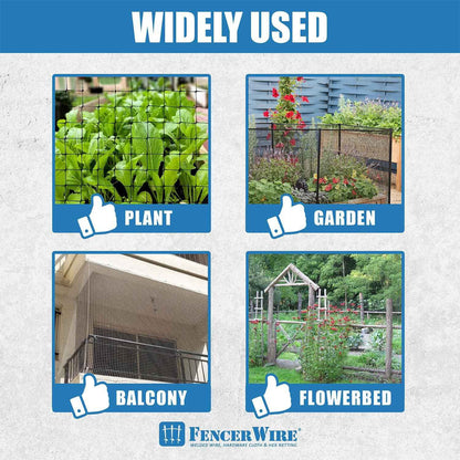 7.5 ft. x 65 ft. Garden & Plant Protective Netting with 3/5" Mesh