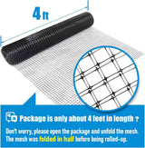 7 ft. x 100 ft. Garden & Plant Protective Netting with 3/4" Mesh