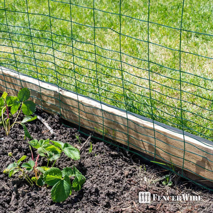16 Gauge Vinyl Coated Rabbit Guard Fence, Multiple Options