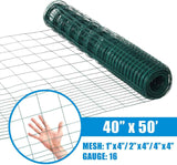 16 Gauge Vinyl Coated Rabbit Guard Fence, Multiple Options