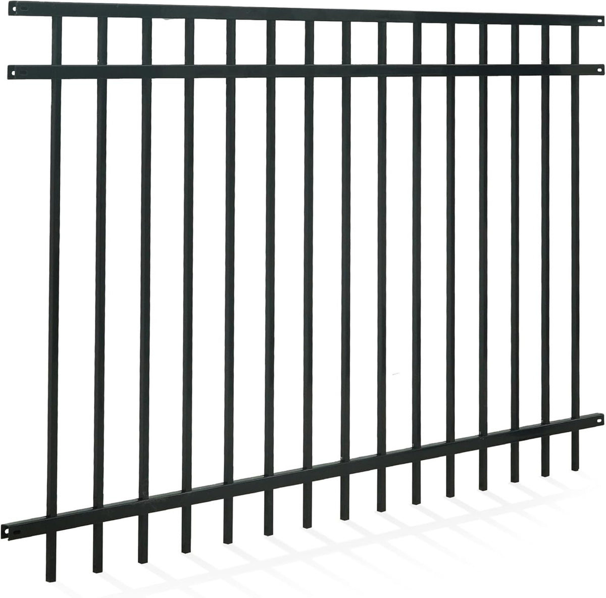 4FT Height X 6FT Width Heavy Duty Flat Top Fence Barrier Panel, Multiple Options