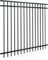 5FT Height X 6FT Width Heavy Duty Flat Top Fence Barrier Panel, Multiple Options