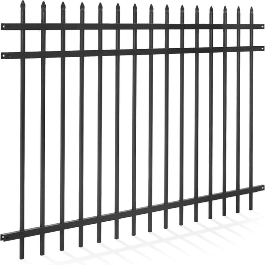 4FT Height X 6FT Width Heavy Duty Pinnacle Fence Barrier Panel, Multiple Options