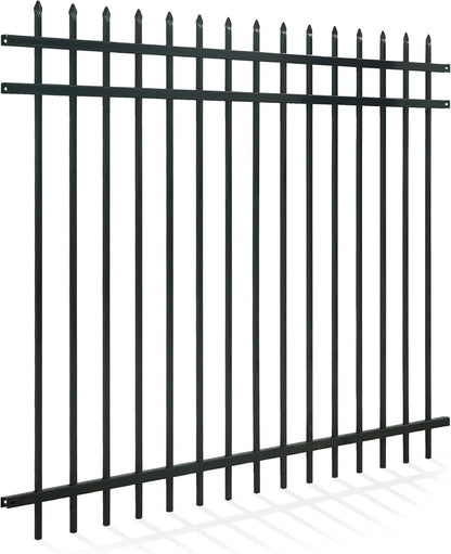 5FT Height X 6FT Width Heavy Duty Pinnacle Fence Barrier Panel, Multiple Options