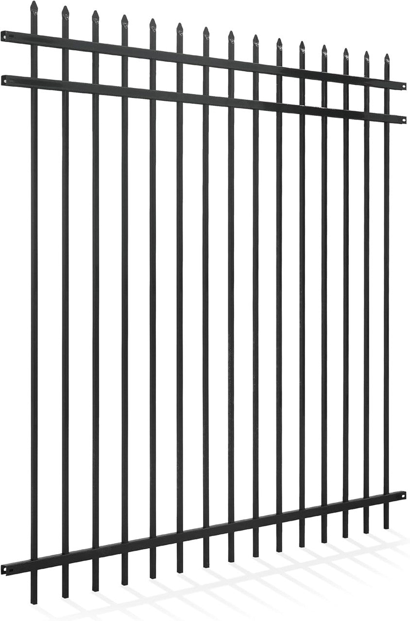 6FT Height X 6FT Width Heavy Duty Pinnacle Fence Barrier Panel, Multiple Options