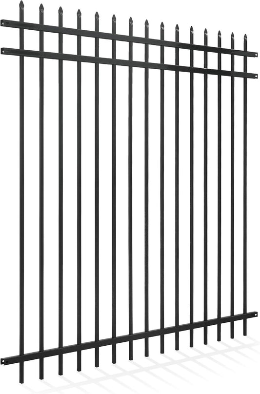 6FT Height X 6FT Width Heavy Duty Pinnacle Fence Barrier Panel, Multiple Options