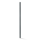 16 Gauge Heavy Duty 8FT Outdoor Steel Flat Top Fencing Border Post, Multiple Options