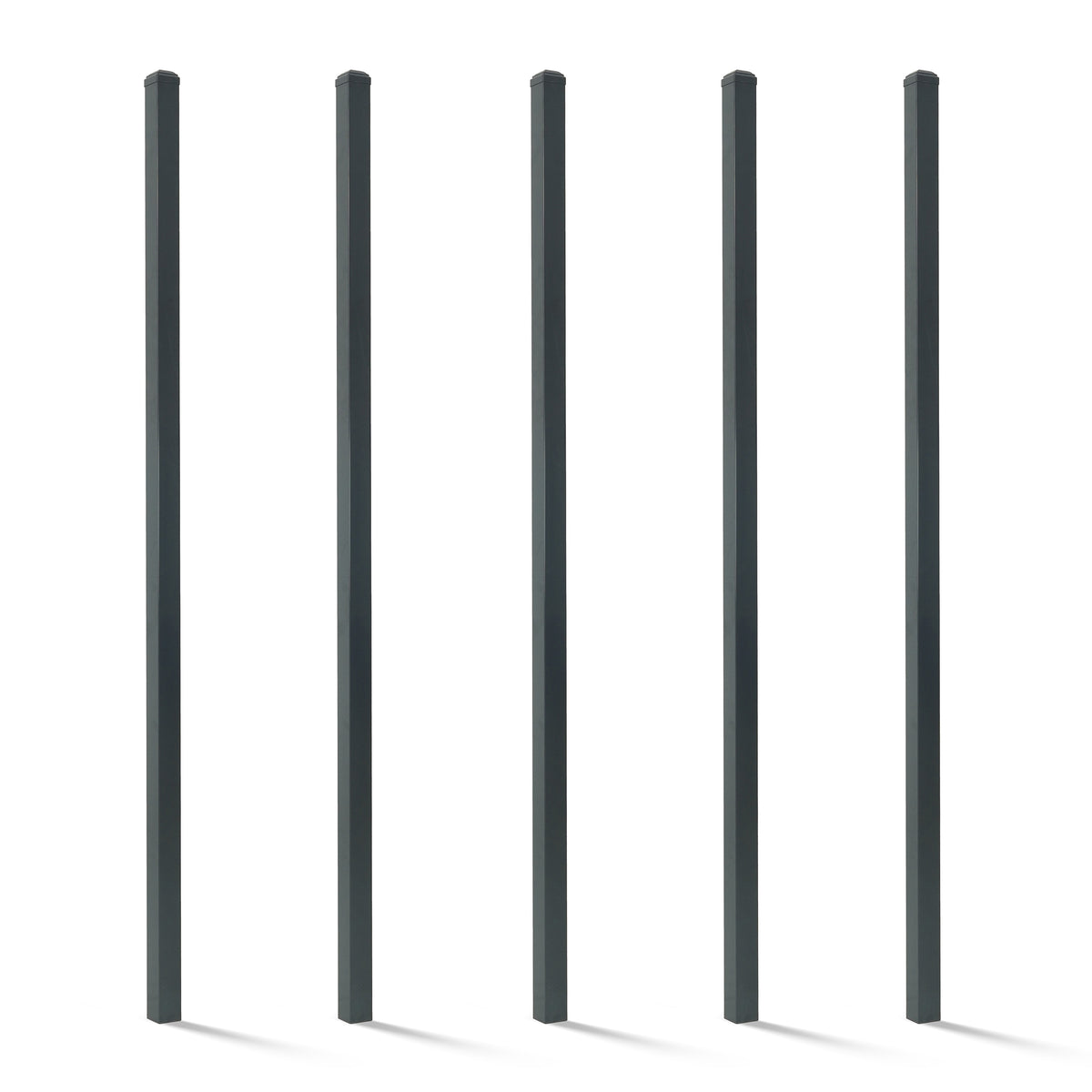 16 Gauge Heavy Duty 6FT Outdoor Steel Fencing Border Post, Multiple Options