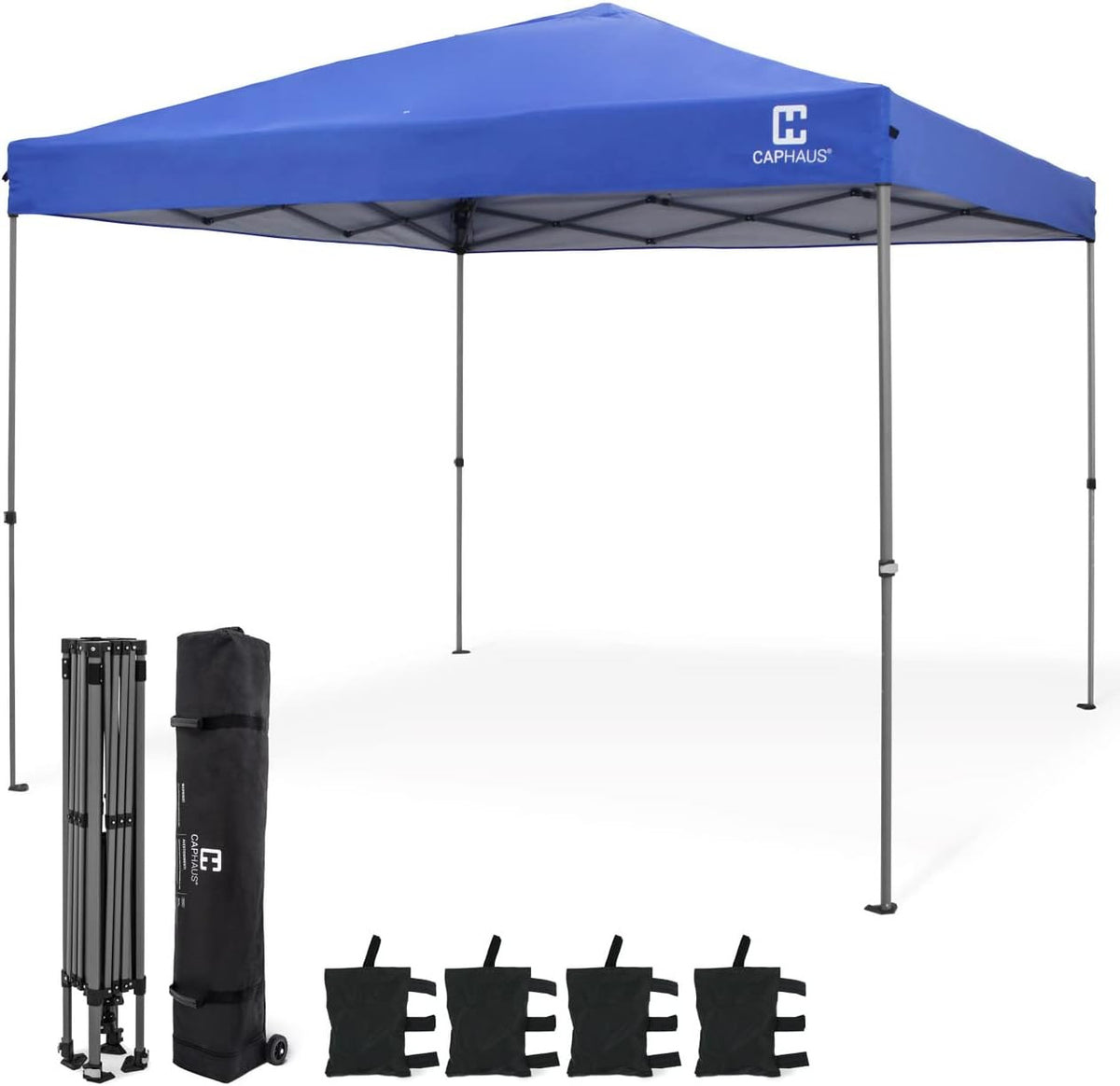 12 ft. x 12 ft. Patented One-Push Pop Up Outdoor Canopy Tent, 3 Color Available