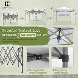 10 ft. x 10 ft. Patented One-Push Pop Up Outdoor Canopy Tent, 3 Colors Available
