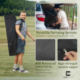 8ft. x 8ft Top Heavy-Duty Commercial Grade Pop Up Canopy Tent with Slant Legs, 3 Color Available
