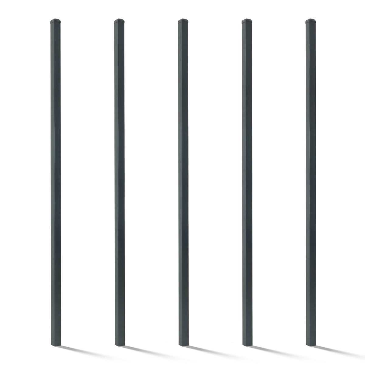 16 Gauge Heavy Duty 7FT Outdoor Steel Fencing Border Post, Multiple Options