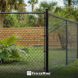 Black Galvanized Brace Band for 2-3/8" Outside Diameter Post with Bolt & Nut, Multi-options