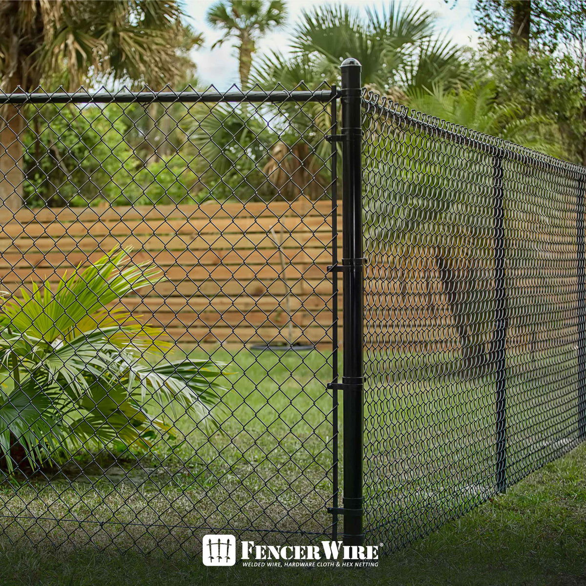 4/5/6 FT Black Galvanized Tension Bar, 48/60/72 Inch Flat Bar for 4'/5'/6' Chain Link Fence Parts, Multi-options