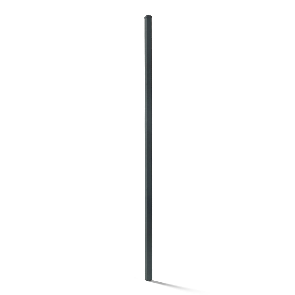 16 Gauge Heavy Duty 8FT Outdoor Steel Flat Top Fencing Border Post, Multiple Options