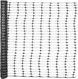 4 ft. x 100 ft. Black Plastic Fencing Roll for Construction Fencing, Pet Fencing and Event Fencing, 4 cm x 10 cm Mesh